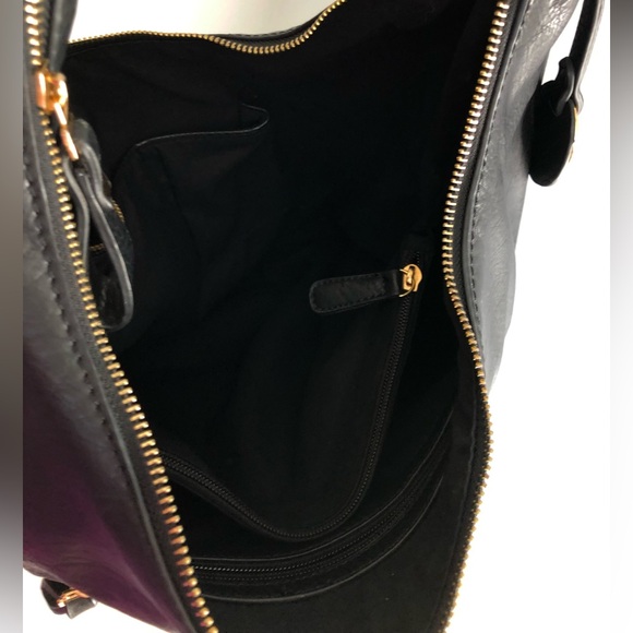 Giovani & Rocci Black Fringed Shoulder Bag - Picture 11 of 12